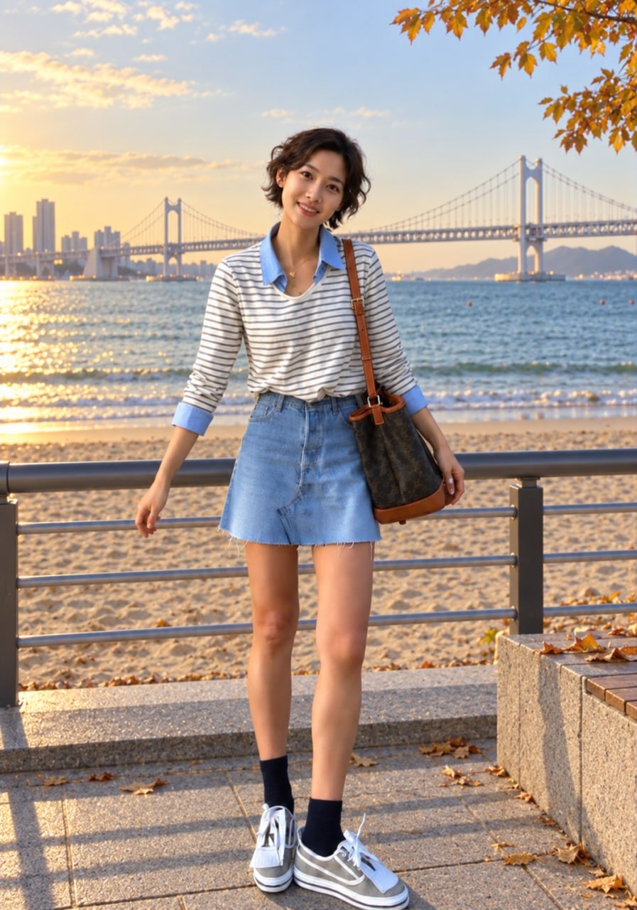 로에베 퍼즐백 착용 컷